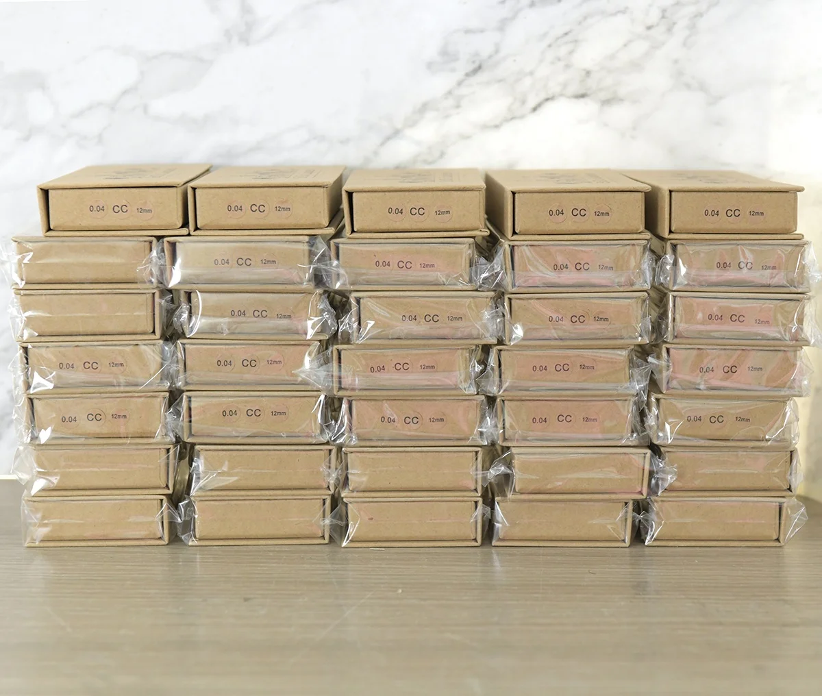 easy fanning blooming Lashes Silk Premium synthetic mink Eyelash, Lash Vendors 0.02 Easy Fan Lashes