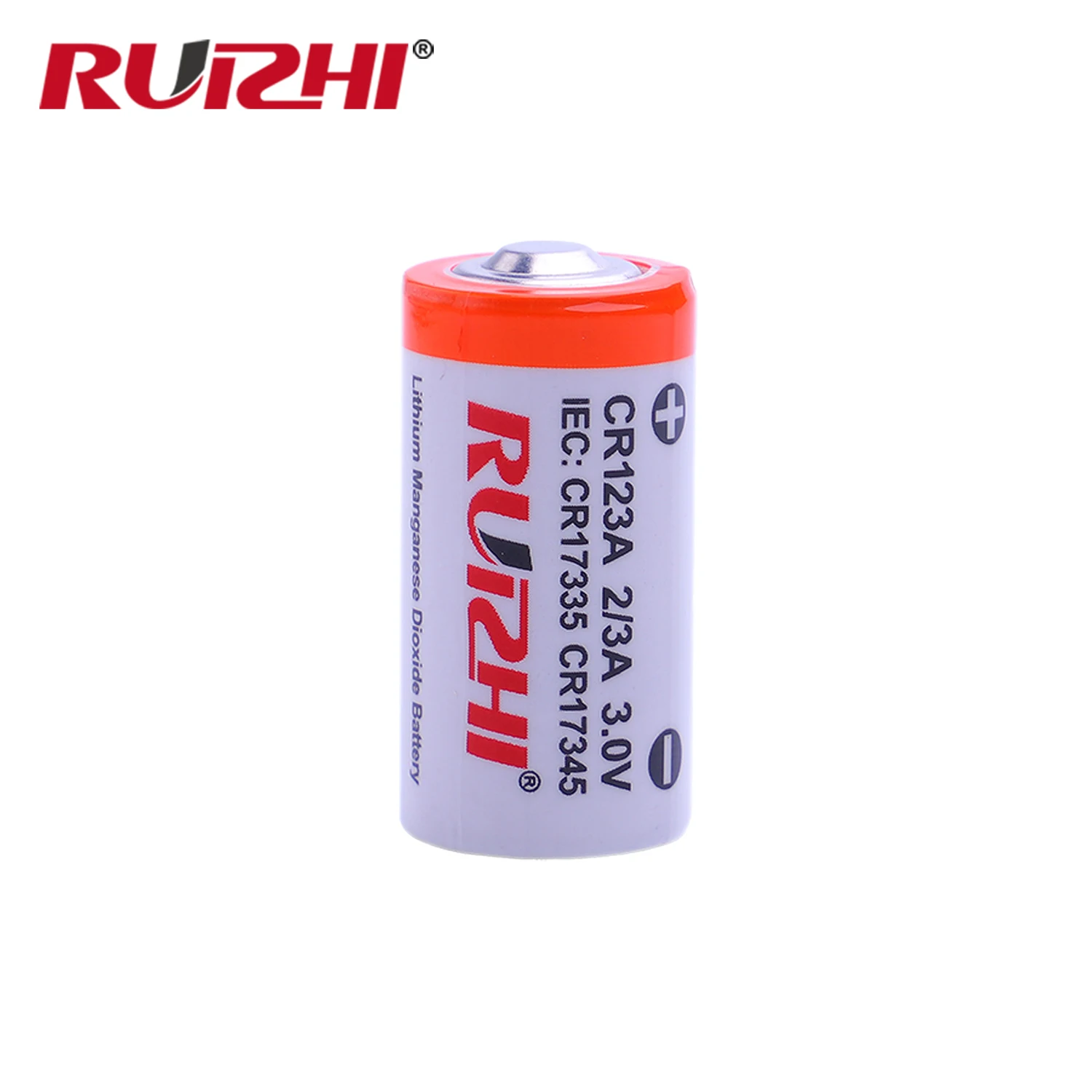 RUIZHI CR123A cheap price lithium battery Li-MnO2 battery