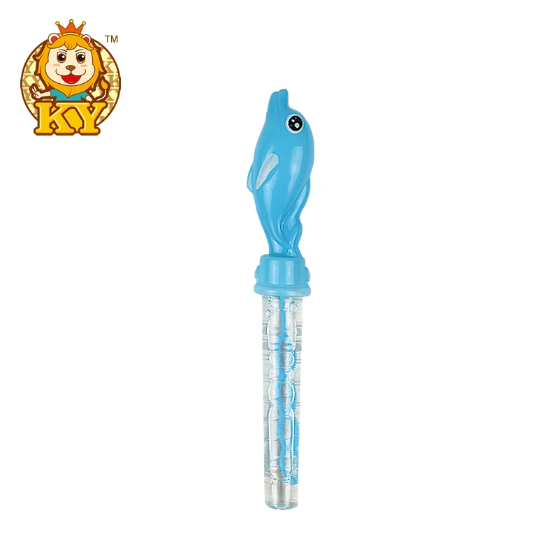 Cartoon Dolphin Shape Soap Toy Bubble Water Toys Water Bubble Wands Stick