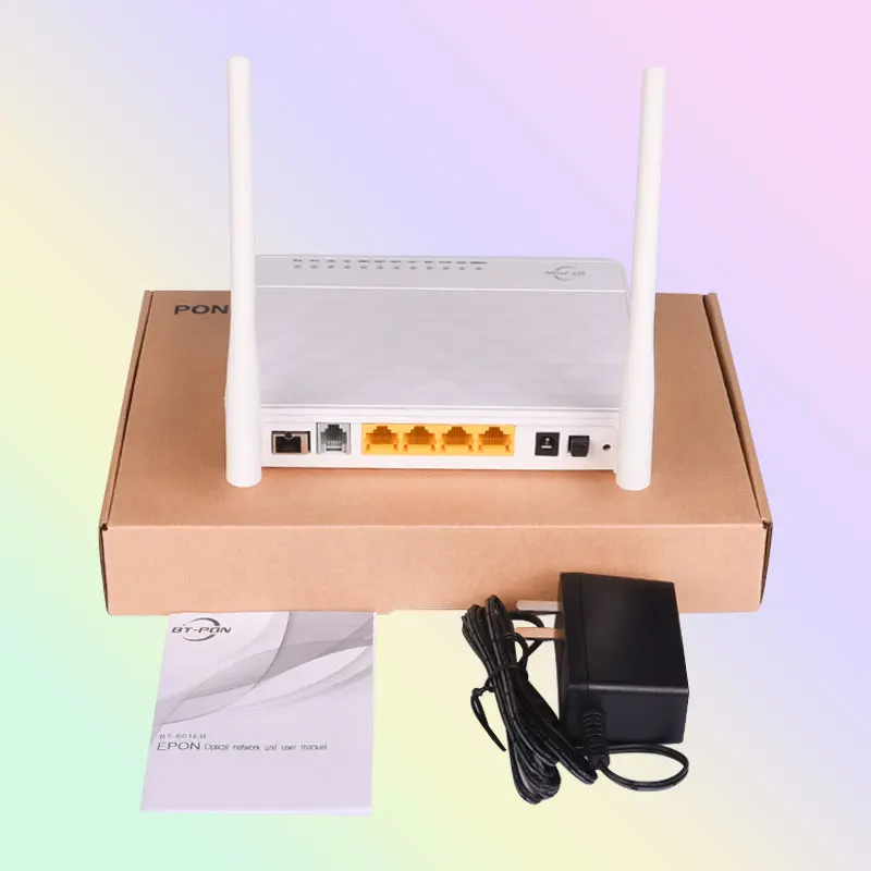 Customized  4Lan Olt Fiber Oem Ont Sfp 4 Port Bridge Pon Router Modem Gpon Onu Bt-Pon