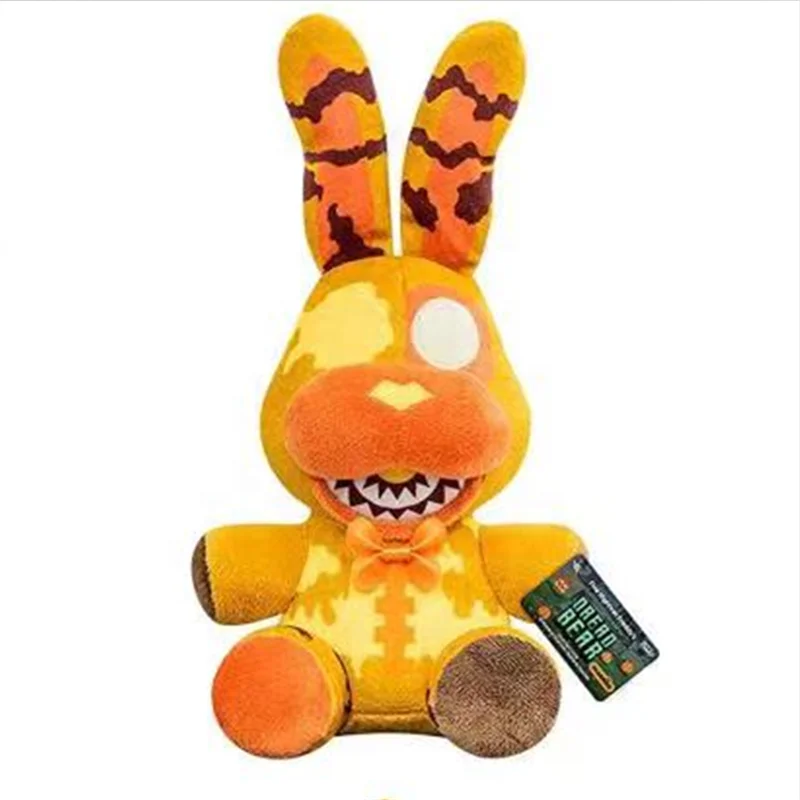 DIHAO 2022 New FNAF Nightmare Freddy Bear Foxy Springtrap Bonnie Plush Toys Dreadbear Soft Stuffed Animal Dolls
