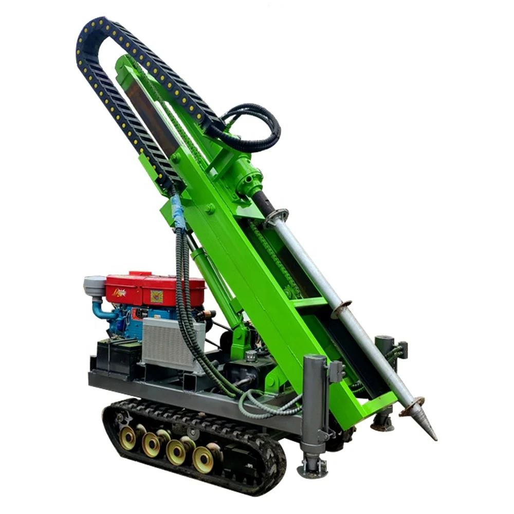 hot sale hydraulic crawler core well drilling rig machine for water well