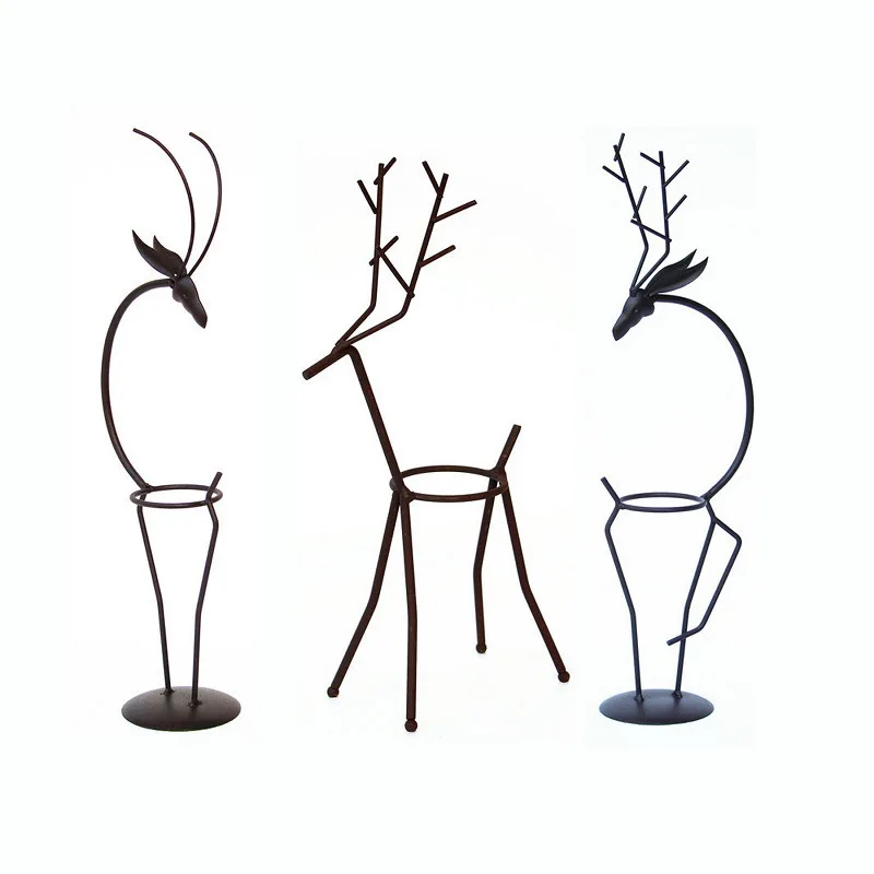 10PCS 1.1 kg Iron deer rack hydroponic container as well as containerized plant to decoration your home with living room