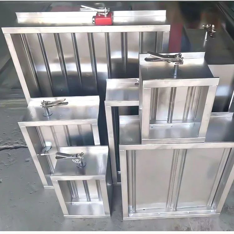 HVAC system air duct fire damper automatic fire damper for ductwork