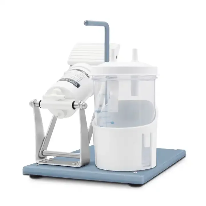 Medical Floor Type Foot Operation Suction Machine Apparatus Vacuum Suction Jar Manual Foot Operated Phlegm Pedal Suction
