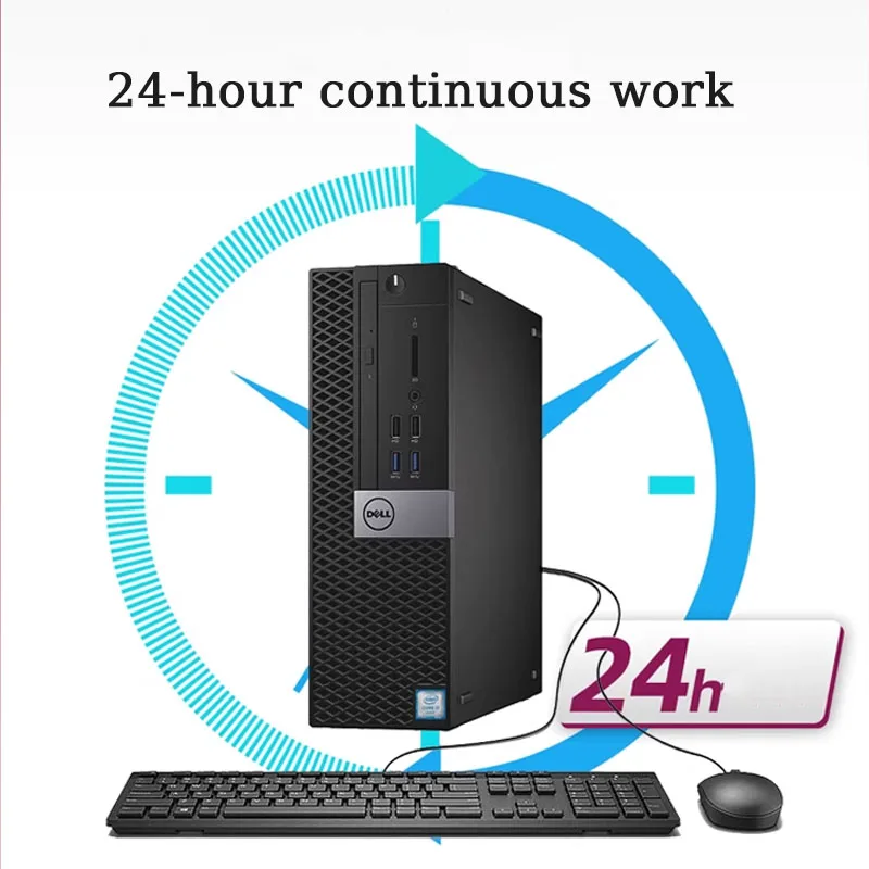 factory Direct Sale Intel Core i3/i5/i7-7700 Optiplex 7050 SFF Desktop Computer 256GB DDR4 SSD Card  Computer Desktop pc