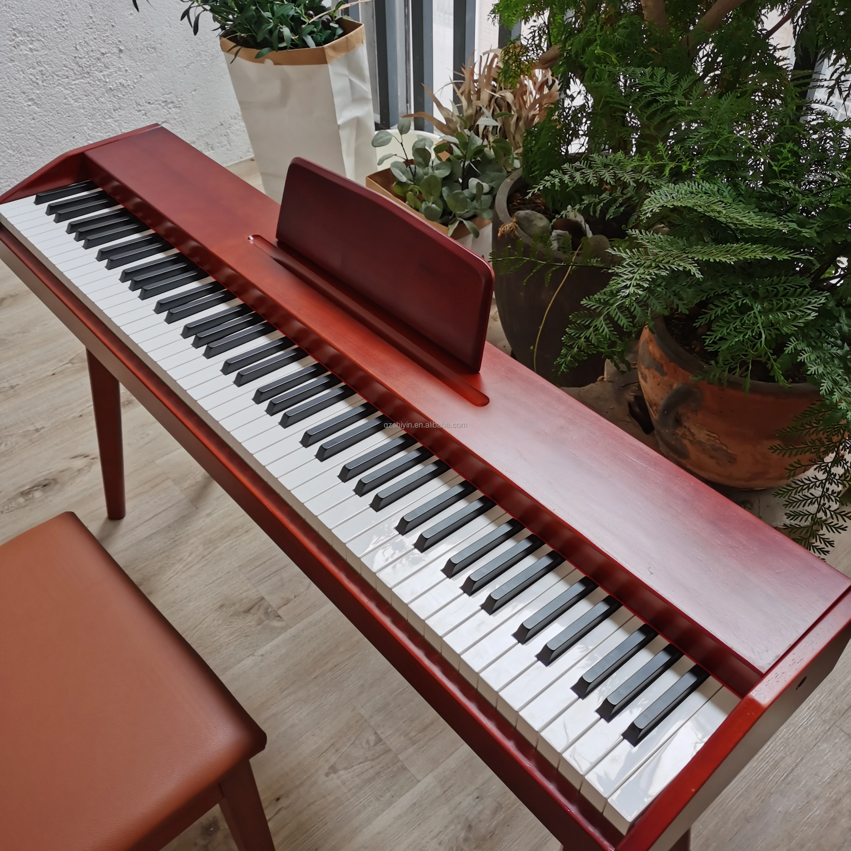 standard piano 88 keys 52 white keys and 36 black keys