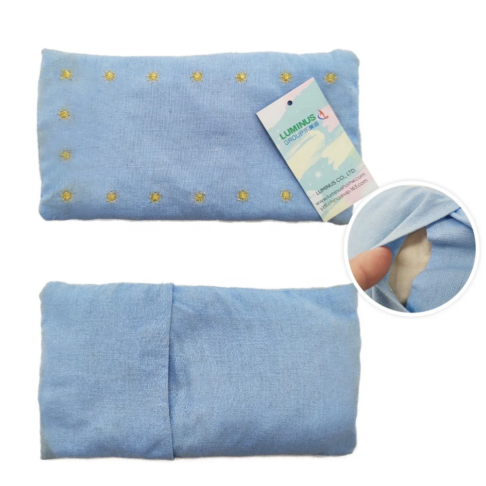 Custom Cotton Microwave Hot Cold Pad Bag Heating Pad for Pain Anxiety Relief