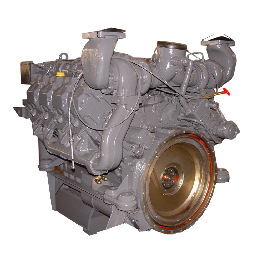 Турбокомпрессор с внутренним охлаждением Deutz V8 дизельный двигатель