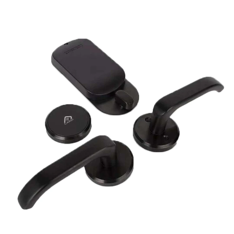 Aluminium electronic card key RFID card Split type access control hotel door lock