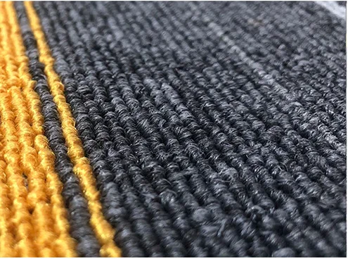 Modern and simple carpet for commercial home square carpet tiles
