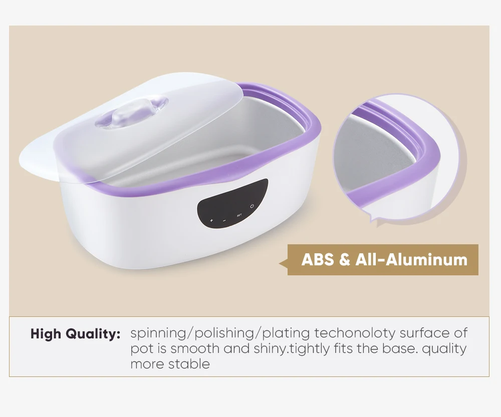 Top Sale  Wholesale 4000ml Large Volume Paraffin Bath Wax Heater  Digital Paraffin Wax Machine For Hand And Foot Using