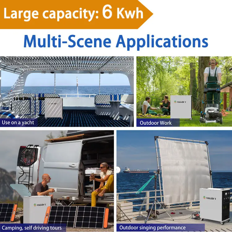 6kwh открытый все в одном хранилище энергии для дома 3kw Гибридный инвертор солнечной системы lifepo4 портативная электростанция солнечная батарея