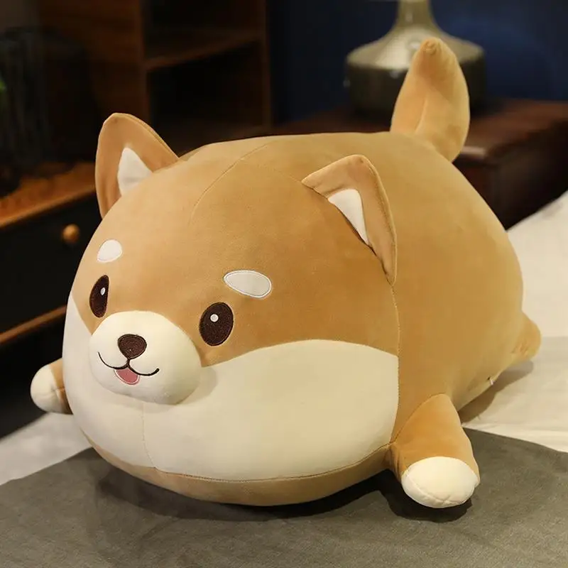 Cute Small Shiba Inu Plush Toy, for Bedside Decoration