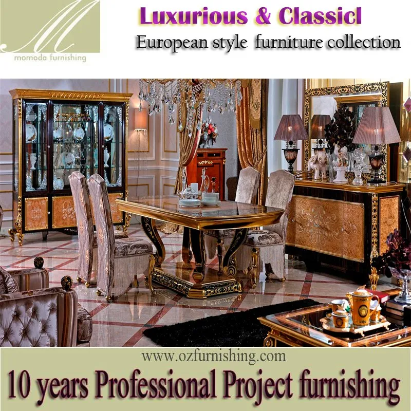YB29  luxury European style Antique president home office furniture set master boss mahogany office desks and chairs sets