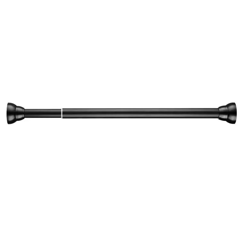 Factory Direct Sale Black Metal Curtains Rod Adjustable Curtain Rods For Windows