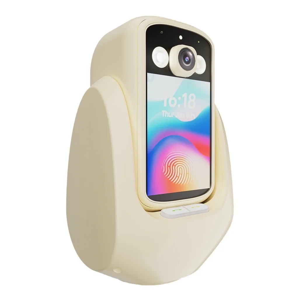 Two way visual video camera voice call, one click call, home night vision WiFi monitoring camera