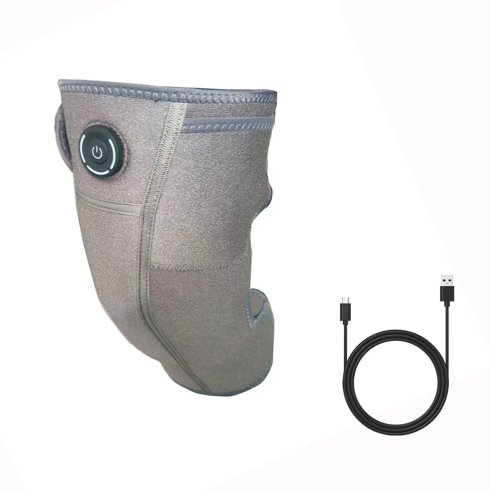 New LED hot compress knee massage machine for joint pain relief treatment, electric heating leg protection