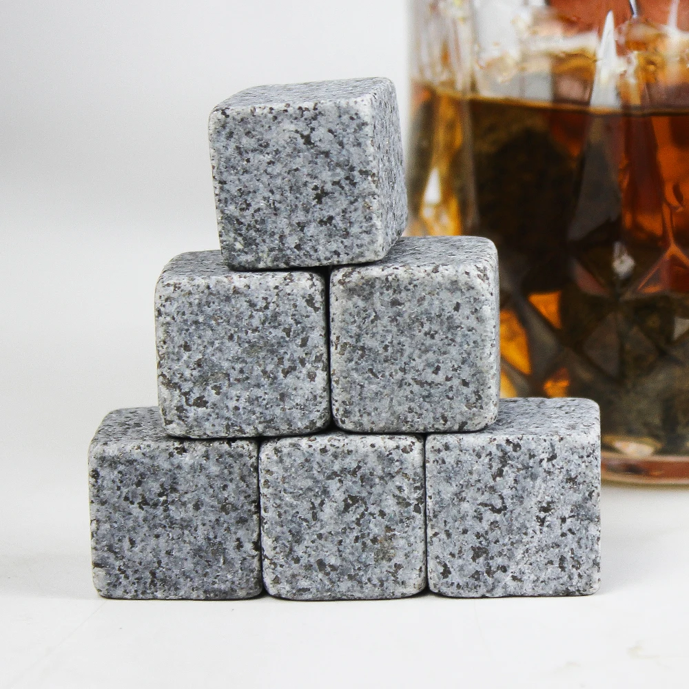 Natural whiskey stones new whisky cooling stone ice cubes rocks cold granite chilling whiskey stone