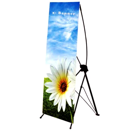 Hot Selling Popular Easy Set Up Portable Display Korean X Banner Stand