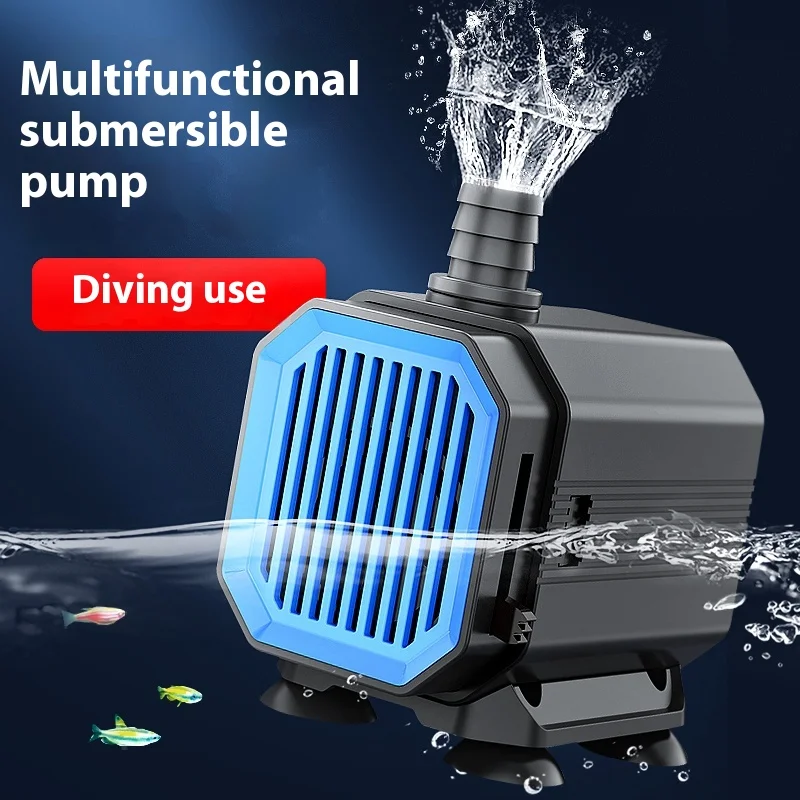 SUNSUN 3W 6W 16W 23W Low Noise Small High Flow AC Fish Tank Water Pump Adjustable High Pressure Submersible Water Pump
