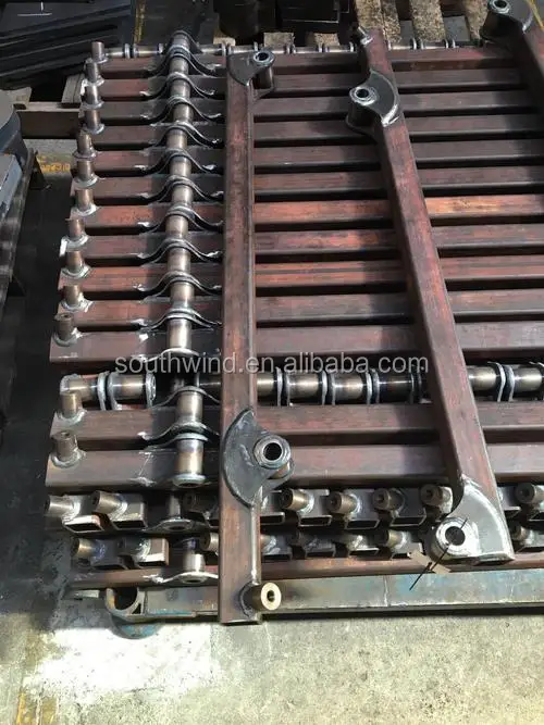 heavy steel welding fabricated frame parts
