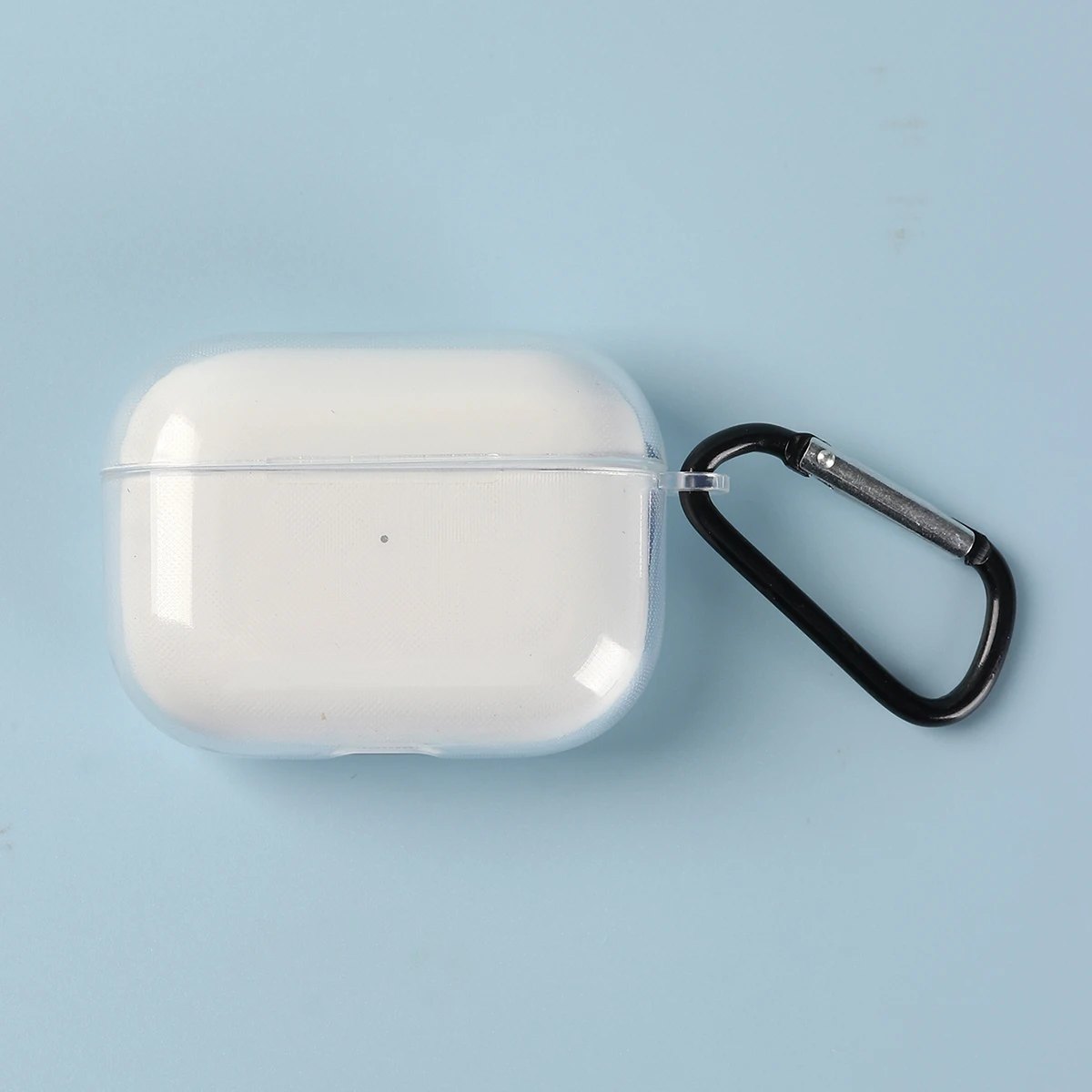 Fashion and Hot Sale Black And Transparent  Simple Pattern Soft TPU Protective Case For Airpods Pro 1/2