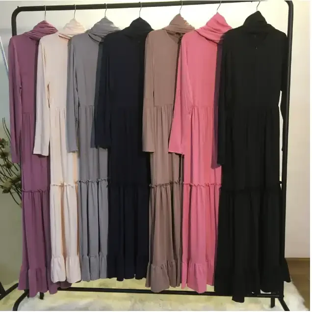 2023 Popular designs abaya dubai muslim dress wholesale ladies abaya islamic clothing turkish musulmane