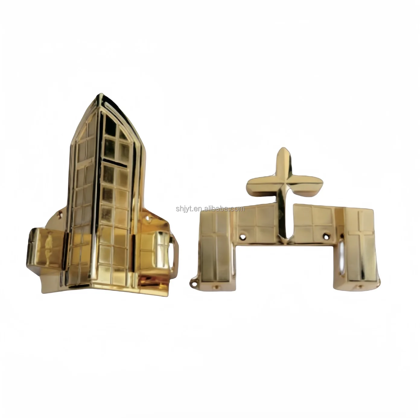 Wholesale Price New Cheapest Funeral Hardware Plastic Casket Corner