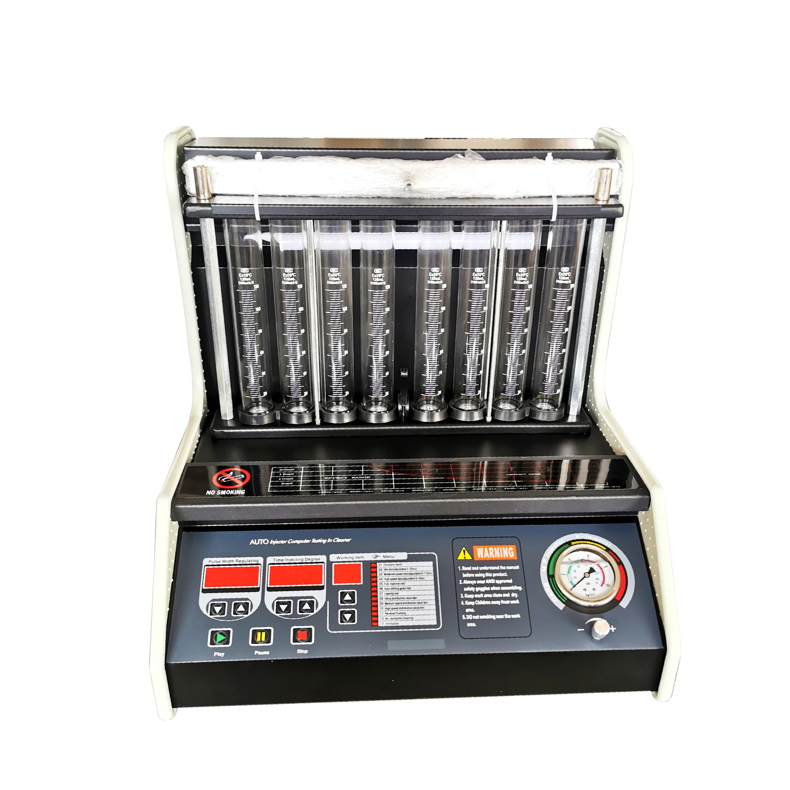 8Cylinder Fuel injector cleaner & tester GBL-8B automatic fuel injector nozzle gasoline fuel injector nozzle