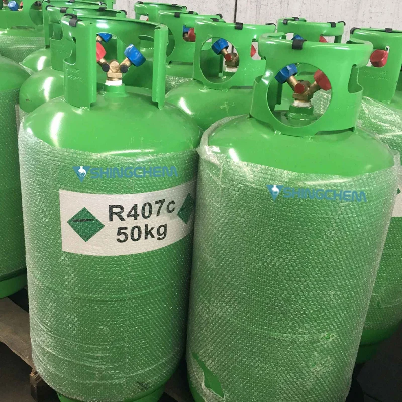 SHINGCHEM хладагент Заправляемый цилиндр R407c для кондиционера