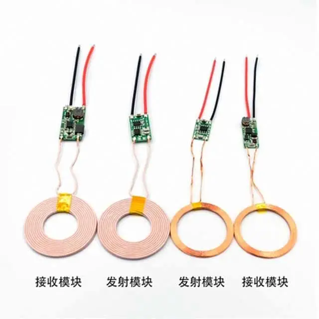 HW-- 5V1A/5V2A wireless power supply module wireless charging transmitter receiving circuit board