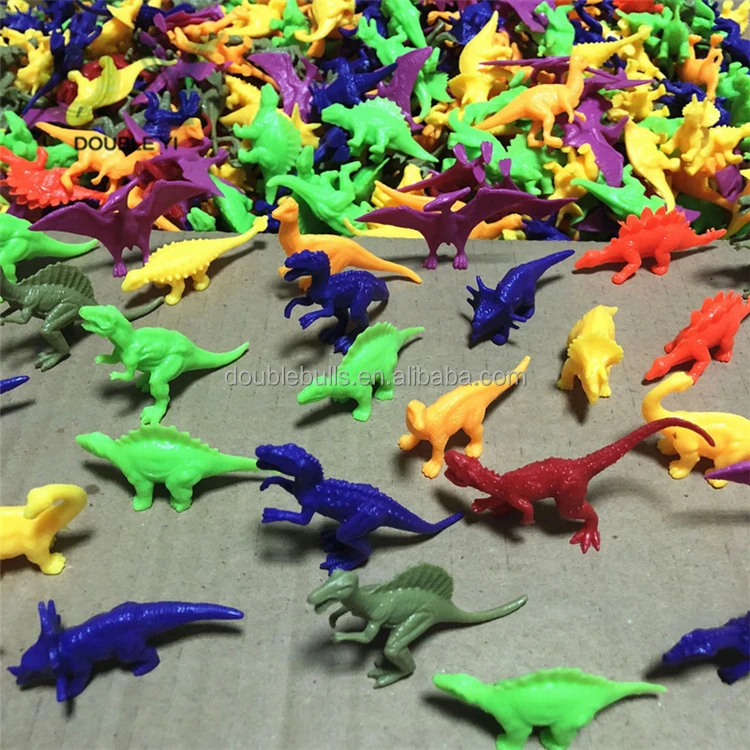 Wholesale cartoon cute children toys simple solid simulation 6cm dinosaur model toys