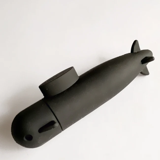 32 GB флэш-накопители в виде подводной лодки черного или пользовательских цветов USBs