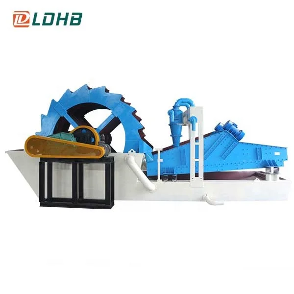 2020 High Efficiency Wheel Sea Sand Washing Machine,Mini Stone Cleaning Equipment