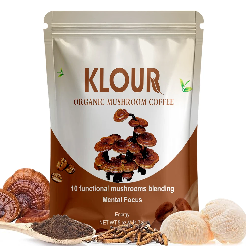 Хит продаж OEM ваниль родиола гриб кофе Львиная Грива рейши Тощий