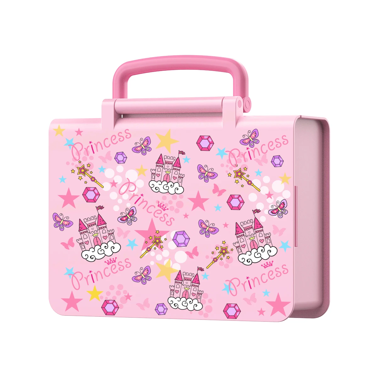 Bento Box With Handle For Kids, Customized Design Bento Box With Utensil Set, Lunchbox Back To School