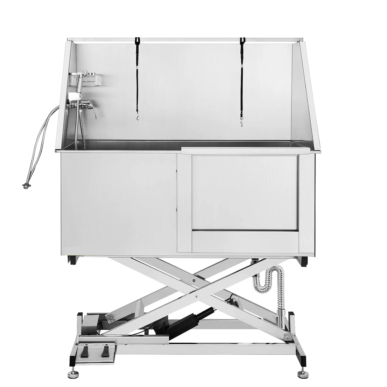 Pet Dog Tub Pet Dog Grooming Bath Tub Electric Lifting Dog Washing Stations With Ramp Faucet Bathtub for Pet SPA Shower