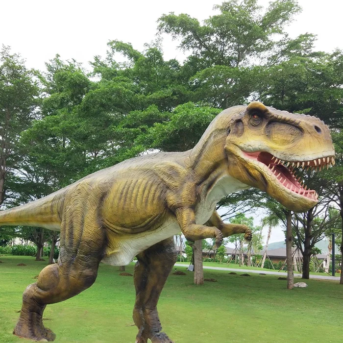 park decoration realistic life size jurassic theme dinosaur model