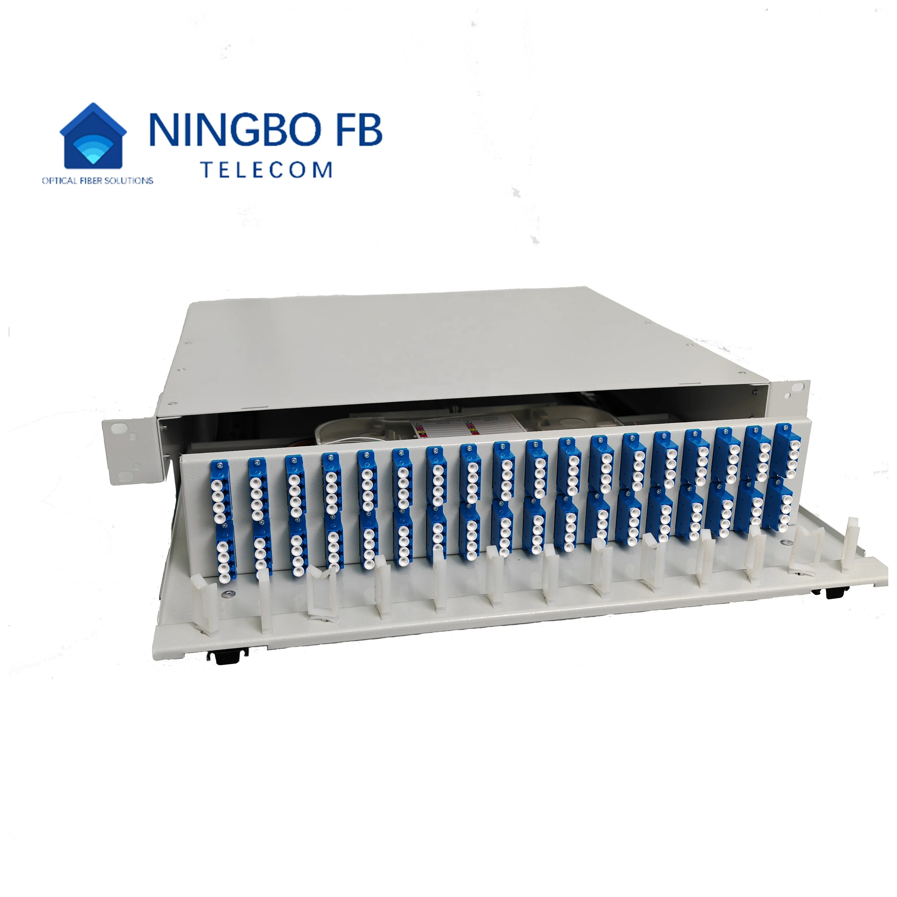 Optical Distribution Frame with Patch Panel  19-21 Inch Auto Adjust 12 24 48 72 96 144 288  port core Optic Fiber Rack