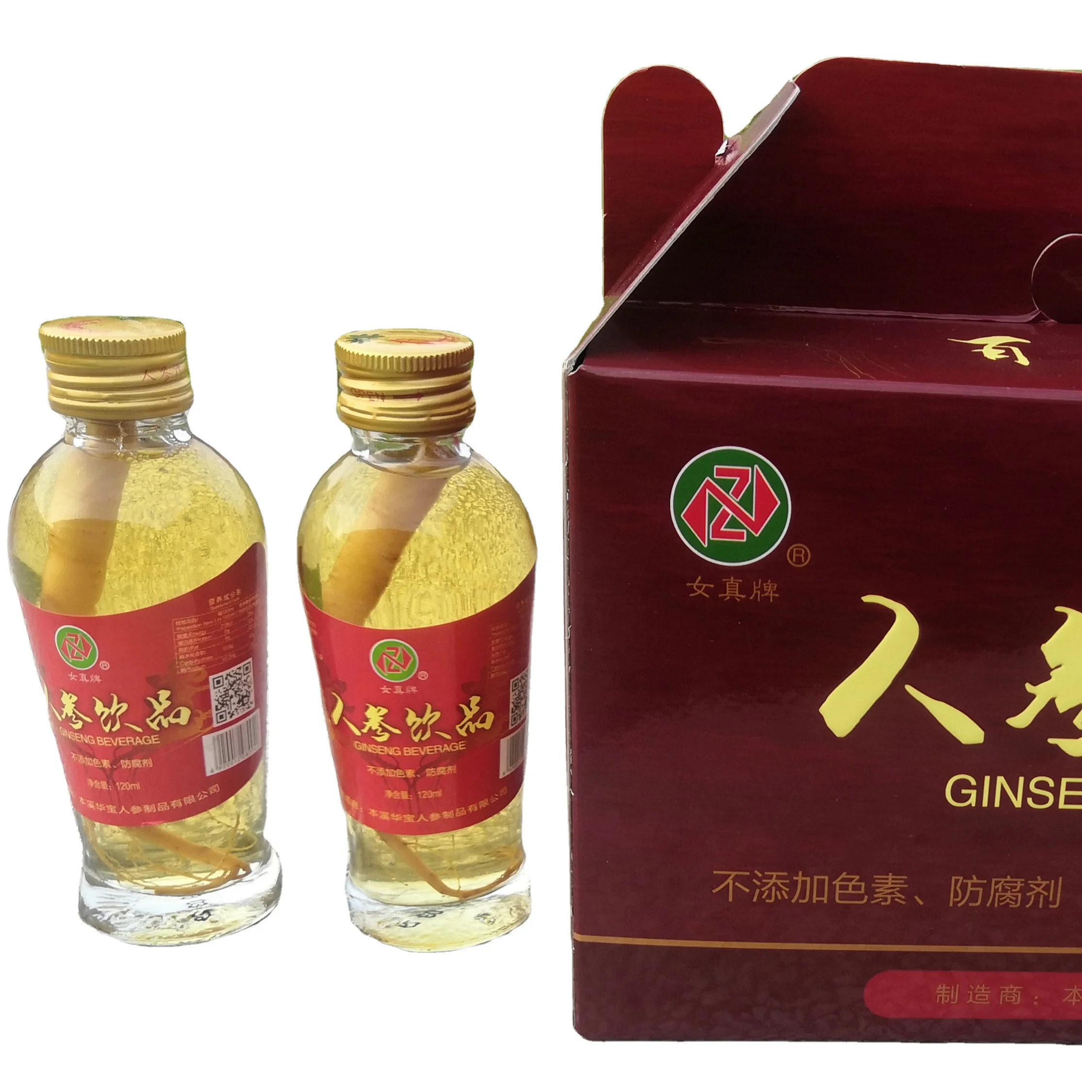 
Fresh Ginseng Drink 120ml Health drink immunity regulation 