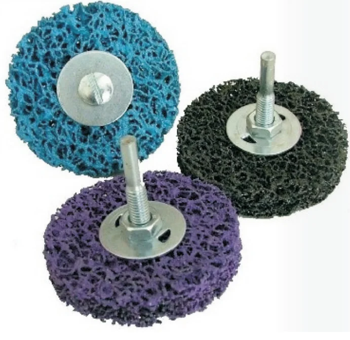 black purple blue Ceramic Zirconia metal silicon carbide clean strip disc  6mm shaft for rust removal abrasive grinding wheel