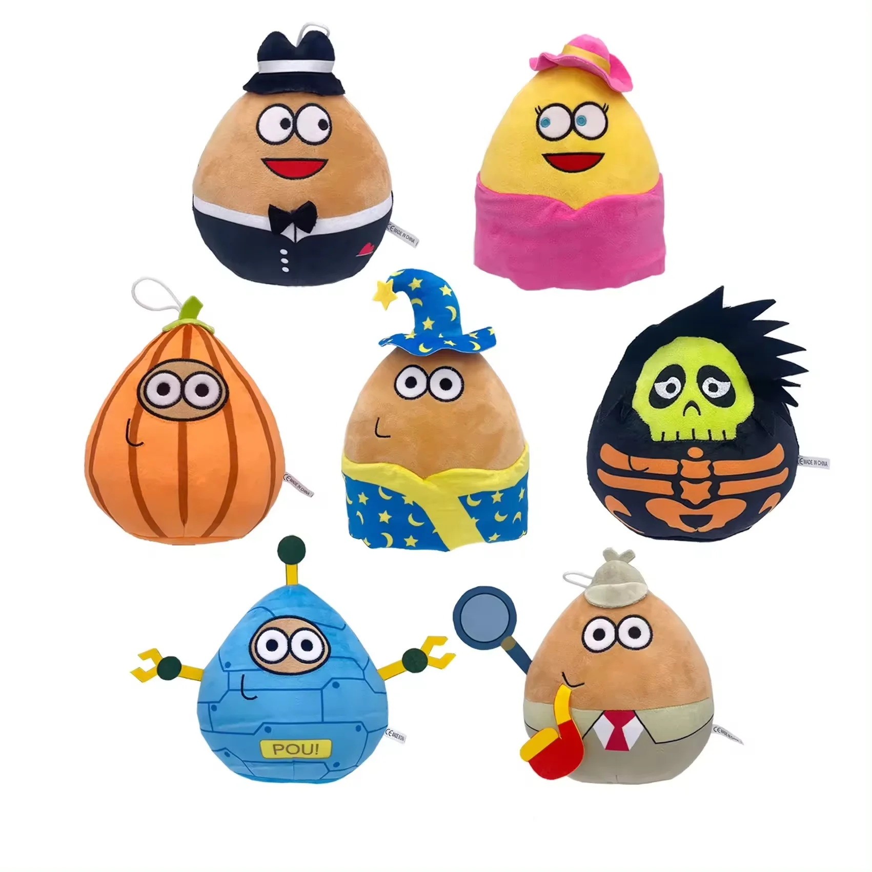Plush Toy My Pet Alien Pou Plush Toy Furdiburb Emotion Alien Plushie Stuffed Animal Pou Doll