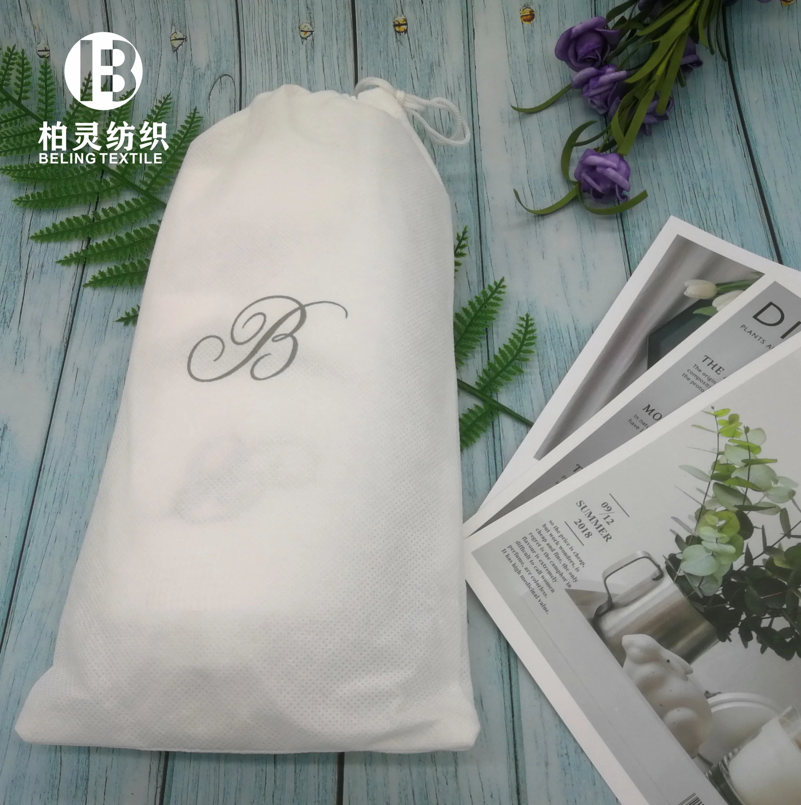 
Hotel Slipper microfiber open toe washable customer logo manufacture 