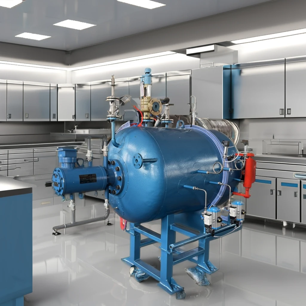 Automatic 150L Steam Sterilizer Horizontal Farm Mushroom Autoclave Canned Food Used Components Substrate Sterilizer