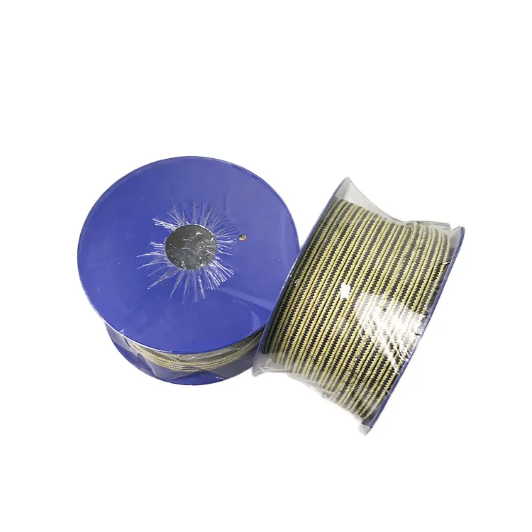 Factory custom Graphite Carbon Fiber filled Ptfe braided Packing Mechanical processing Seal PTFE graphite gland packing
