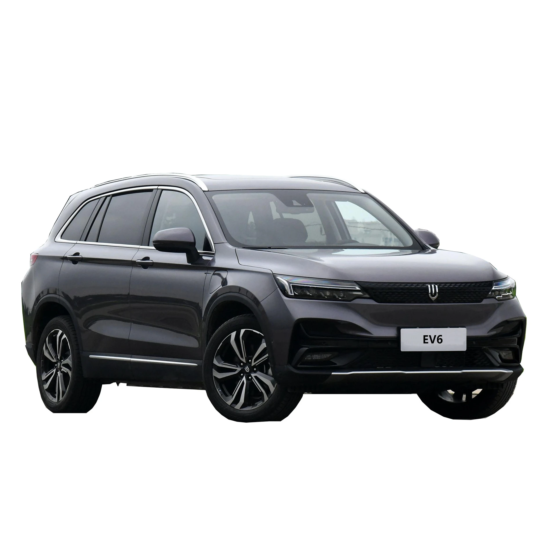 English version Skyworth EV6 fast charge high speed motor intelligent luxury suv pure electric cars with LCD screen