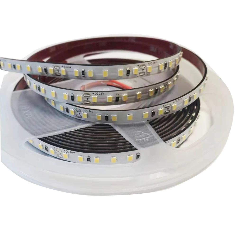 3years warranty 90RA High quality cheap led strips 9.6w/M 24v IP20/IP65 120leds/Meter 2835 led light strips