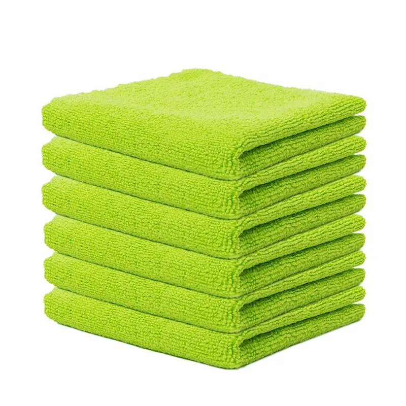 Microfiber car drying towel car wash super absorbent microfiber towel 40x40cm car drying towel