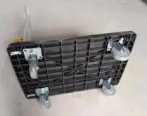 Pomelohome hand push industrial plastic furniture moving new foldable flat hand carts & trolleys